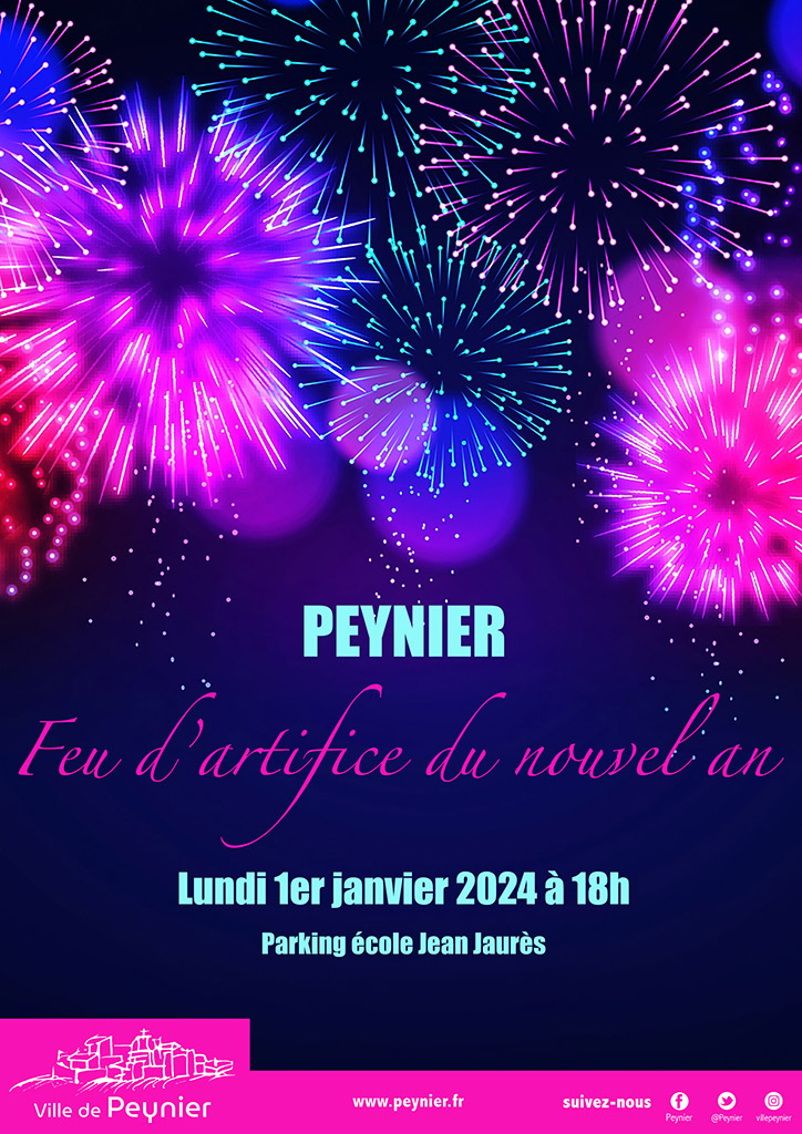 Feu d'artifice du nouvel an – Peynier.fr